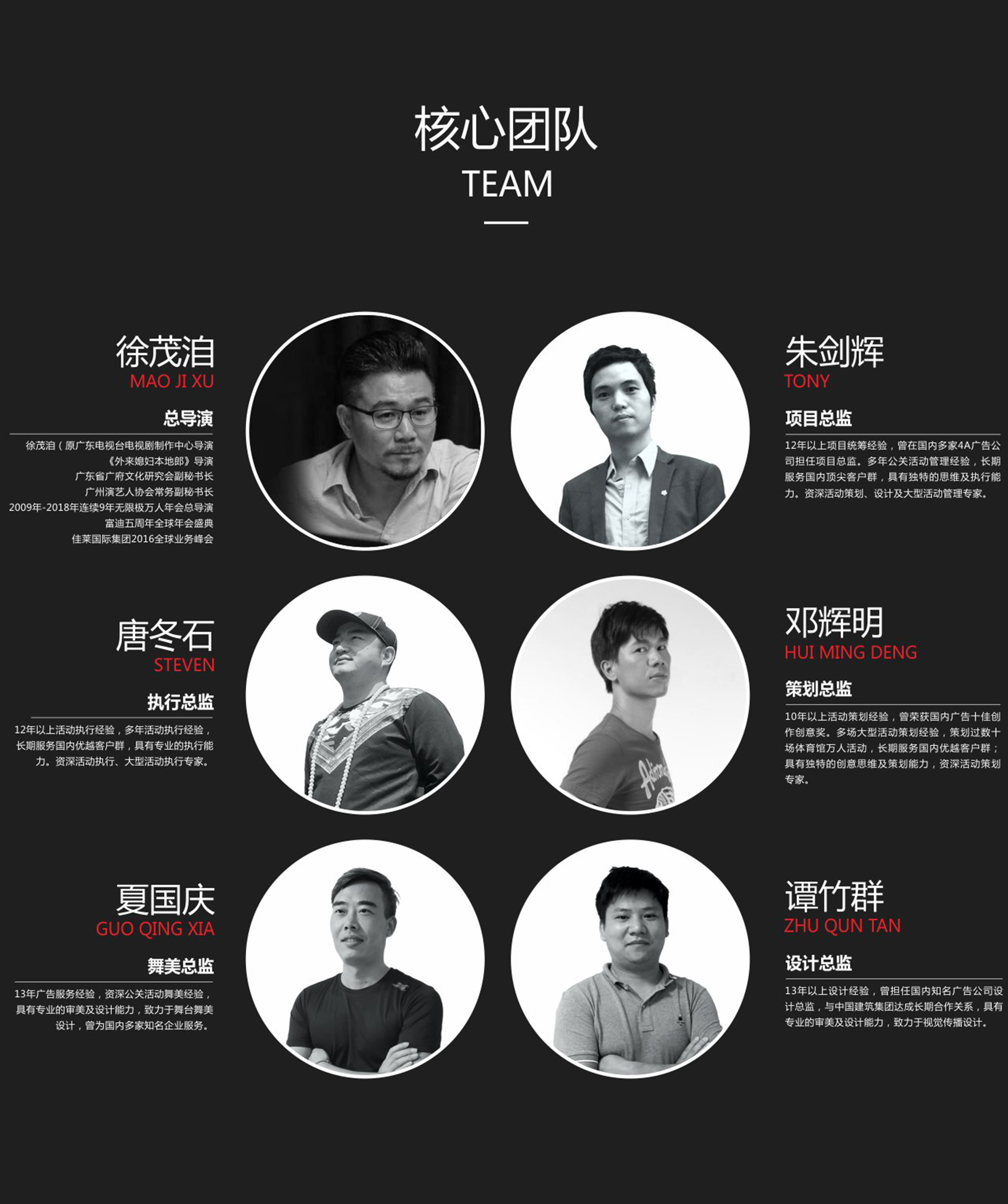 全澤活動(dòng)策劃公司團(tuán)隊(duì)介紹